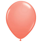 11" Coral Latex Balloon